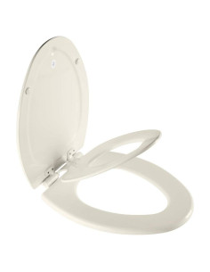 Asiento de Inodoro Mayfair Elongado con Entrenador Infantil Galleta