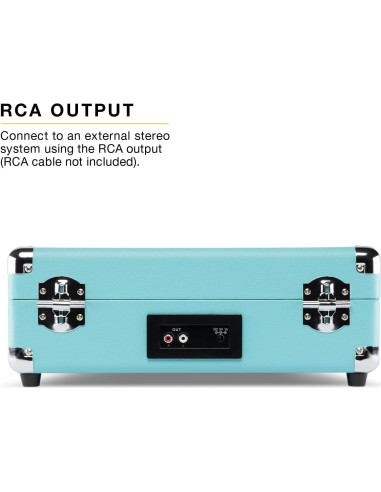 Reproductor de Discos Victrola Journey II Bluetooth Negro