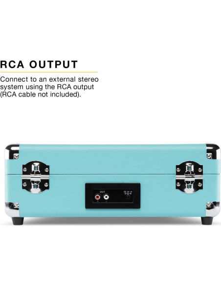 Reproductor de Discos Victrola Journey II Bluetooth Negro