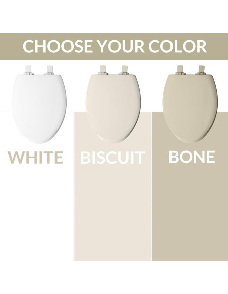 Asiento de Inodoro Mayfair Elongado con Entrenador Infantil Galleta