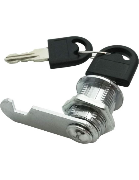 Cerradura de cilindro CORGRE 16mm con llave - 2 Pack