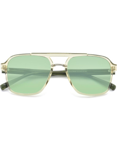 Gafas de bloqueo luz azul GLEASANNA verde, protección UV 100%