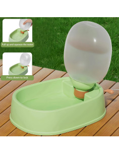 Botella de Agua para Perros Marchul 500ml Verde a Prueba de Fugas 2