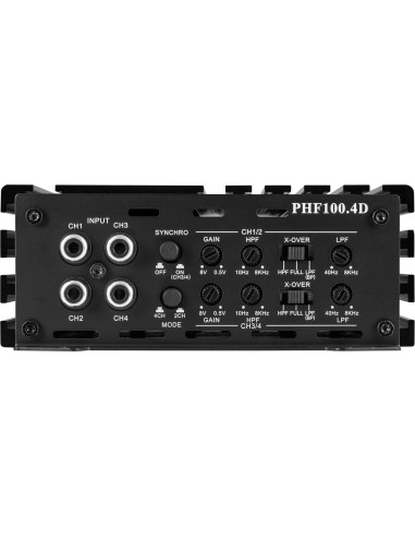 Amplificador de Audio PLINIUS PHF100.4D 4 Canales 140W RMS
