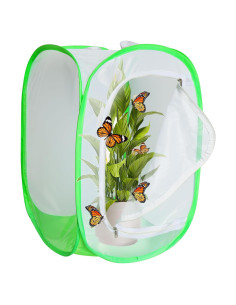 Jaula de Insectos Plegable Khsp5d 60x60x90 cm para Mariposas