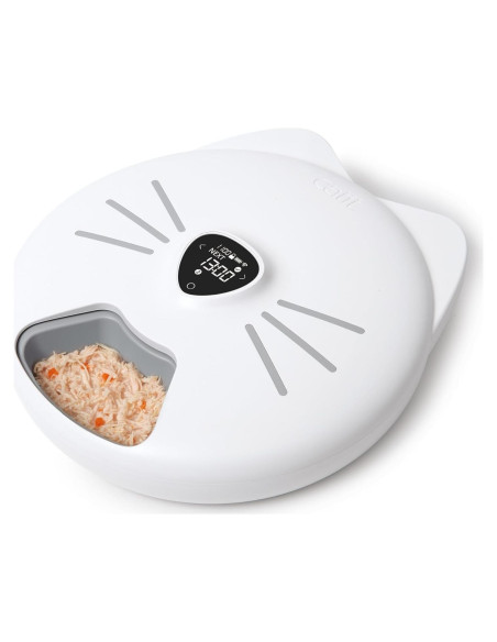 Alimentador Inteligente Catit PIXI 6 Comidas Programable Blanco