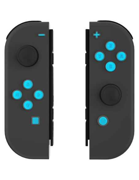 Botones de Gel eXtremeRate para JoyCon Nintendo Switch Azul Claro
