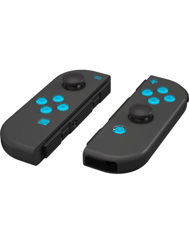 Botones de Gel eXtremeRate para JoyCon Nintendo Switch Azul Claro