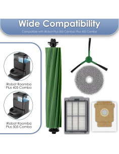 Kit de Repuestos MIBUMIKI para Robot iRobot Plus 505 Combo 2