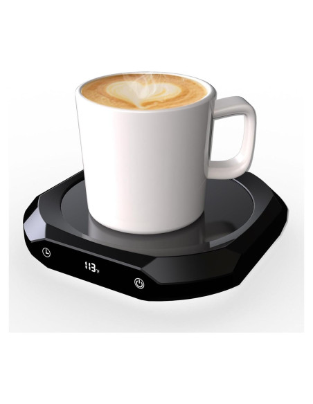 Calentador de Tazas Inteligente MXMZHXU 40W Negro con Temporizador