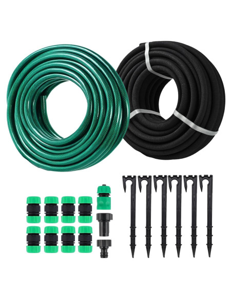 Sistema de Riego por Goteo Oscorna 15.24m + 7.62m Manguera