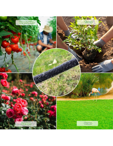 Sistema de Riego por Goteo Oscorna 15.24m + 7.62m Manguera