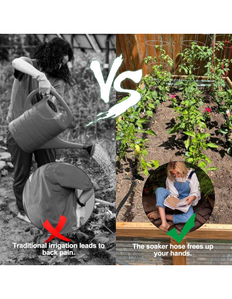 Sistema de Riego por Goteo Oscorna 15.24m + 7.62m Manguera