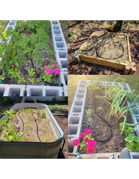 Sistema de Riego por Goteo Oscorna 15.24m + 7.62m Manguera