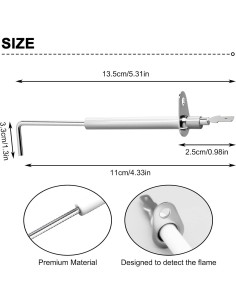 Sensor de Llama 69W43 Eagles para Hornos Gas Ducane y Lennox 2