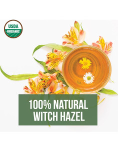 Hamamelis Orgánica 100% Pura USP 118 ml - Astringente Natural 2