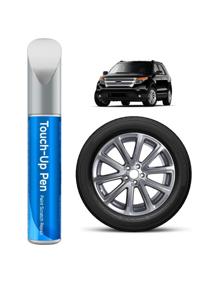Lápiz de Pintura Reparación Arañazos Ruedas Ford Plata Cristal