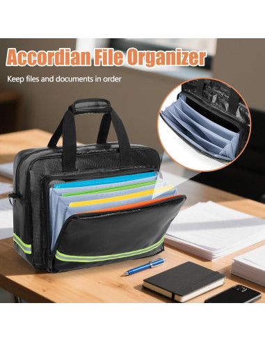 Bolsa de Documentos a Prueba de Fuego Trahzia 40x17x29 cm