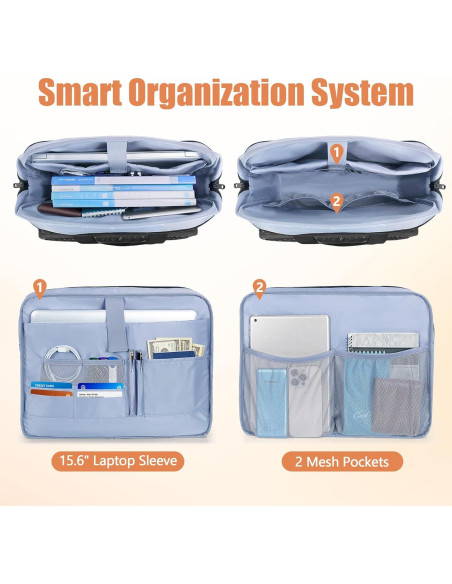 Bolsa de Documentos a Prueba de Fuego Trahzia 40x17x29 cm