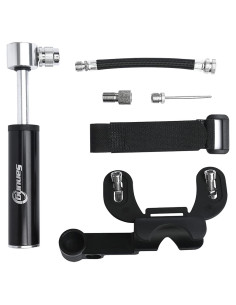 Bomba de Bicicleta Portátil Sanung 120PSI Válvula Schrader y Presta