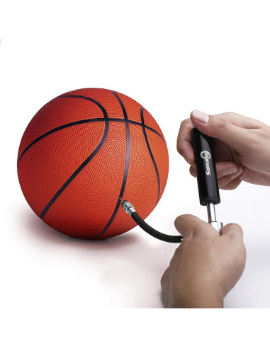 Bomba de Bicicleta Portátil Sanung 120PSI Válvula Schrader y Presta