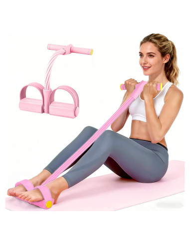 Bandas de Resistencia Spechance con Pedal y Mangos - 6 Tubos