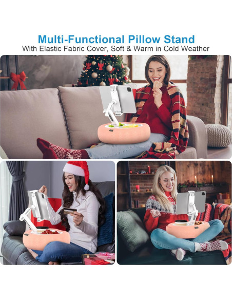 Soporte Inflable para Tablet y Kindle CYUGM con Bandejas Dobles