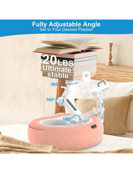 Soporte Inflable para Tablet y Kindle CYUGM con Bandejas Dobles