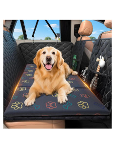 Protector de Asiento para Perros Pawvitality Gris 129.5x59.7cm