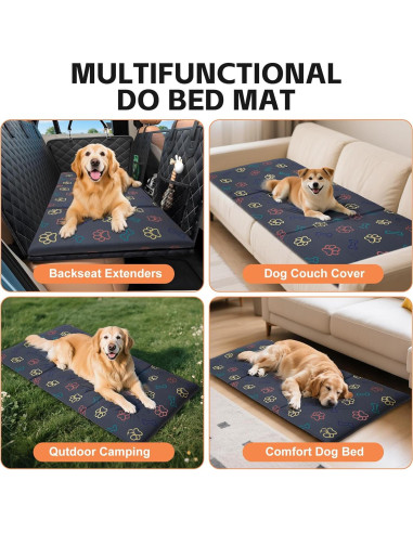 Protector de Asiento para Perros Pawvitality Gris 129.5x59.7cm