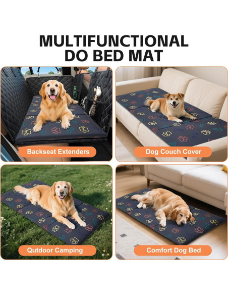 Protector de Asiento para Perros Pawvitality Gris 129.5x59.7cm