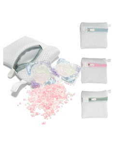 4 Bolsas Antiadherentes para Cápsulas de Lavandería XLANMAY