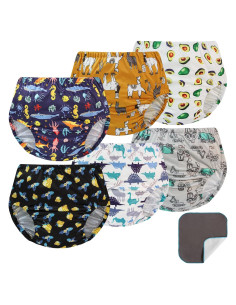 Cubiertas de Pañal Reutilizables EZ Moms 5T para Entrenamiento