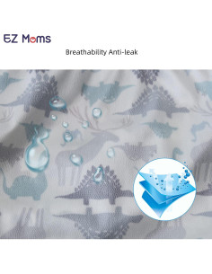 Cubiertas de Pañal Reutilizables EZ Moms 5T para Entrenamiento 2