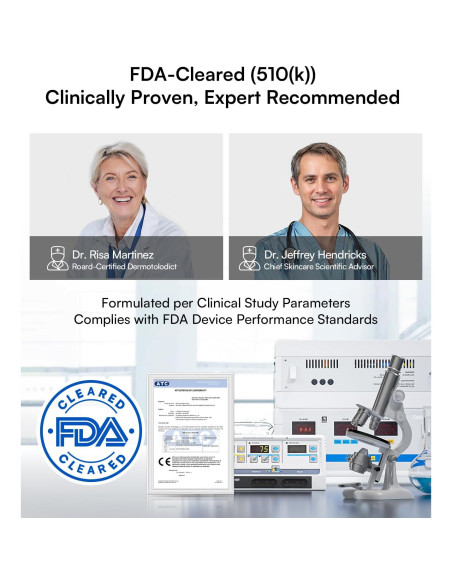 Máscara de Terapia de Luz Roja INIA - 4 Modos, LED 850nm, Recargable