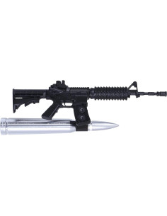 Antena de Bala VMS Racing AR-15 14 cm Aluminio Antirrobo 2