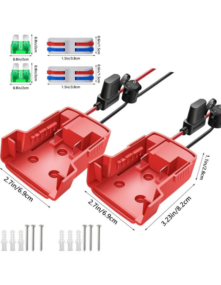 Adaptador de Rueda de Poder Milwaukee M18 18V - 2 Paquetes