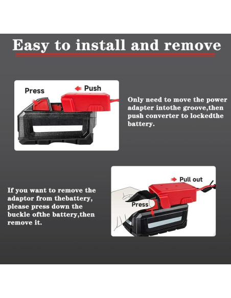 Adaptador de Rueda de Poder Milwaukee M18 18V - 2 Paquetes