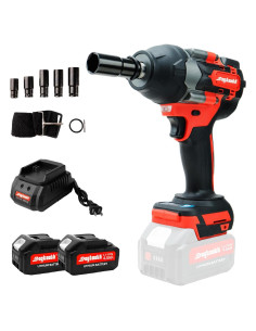 Llave de impacto inalámbrica Dogtooth 20V 850Nm 3200RPM