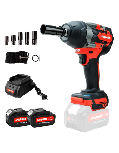 Llave de impacto inalámbrica Dogtooth 20V 850Nm 3200RPM