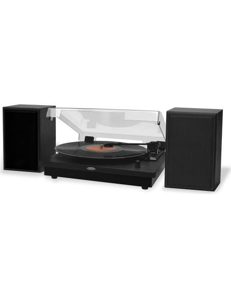Tocadiscos de Vinilo JENSEN JTA-315 Bluetooth 3 Velocidades