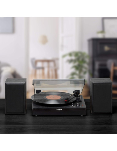 Tocadiscos de Vinilo JENSEN JTA-315 Bluetooth 3 Velocidades