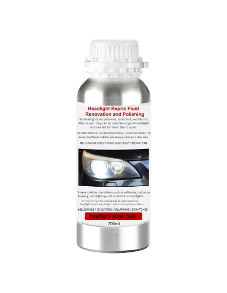 Líquido Restaurador de Faros VCTSELITY 200ML - Pulido y Reparación