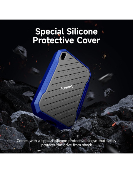 SSD Externo Portátil fanxiang 1TB USB 3.2 Gen2 IP68