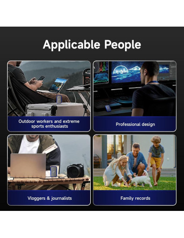 SSD Externo Portátil fanxiang 1TB USB 3.2 Gen2 IP68