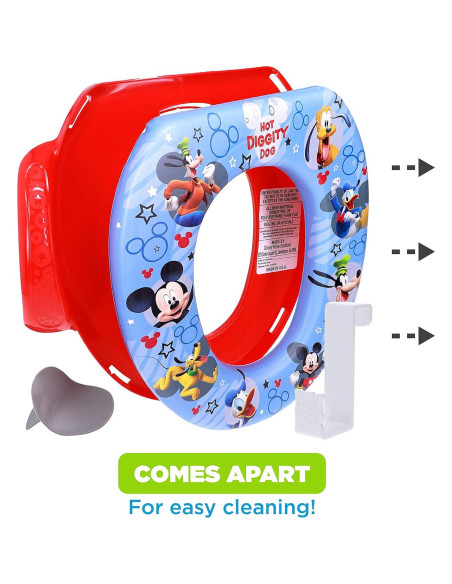 Asiento de Baño Suave Disney Mickey Mouse - Ginsey