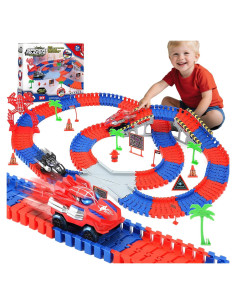 Pista de Carreras de Araña ITEFDTUTNE 209 Piezas para Niños