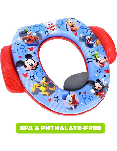 Asiento de Baño Suave Disney Mickey Mouse - Ginsey