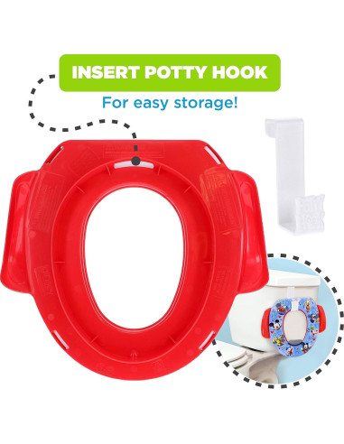 Asiento de Baño Suave Disney Mickey Mouse - Ginsey