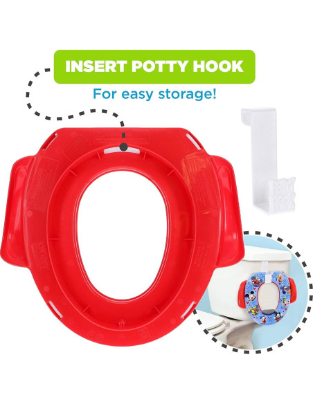 Asiento de Baño Suave Disney Mickey Mouse - Ginsey